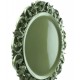 Sousplat 35cm Arabesco Em Plástico Verde
